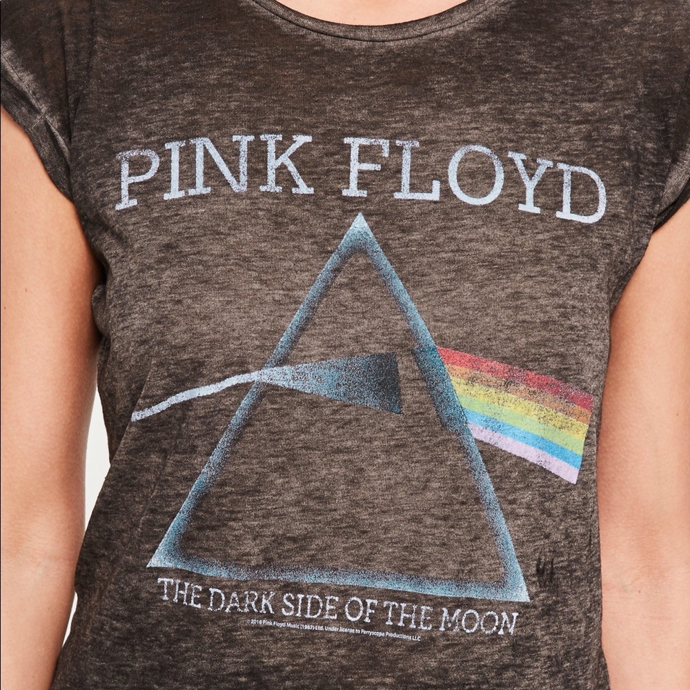 Pink Floyd The Dark Side of the Moon Burnout Tee M